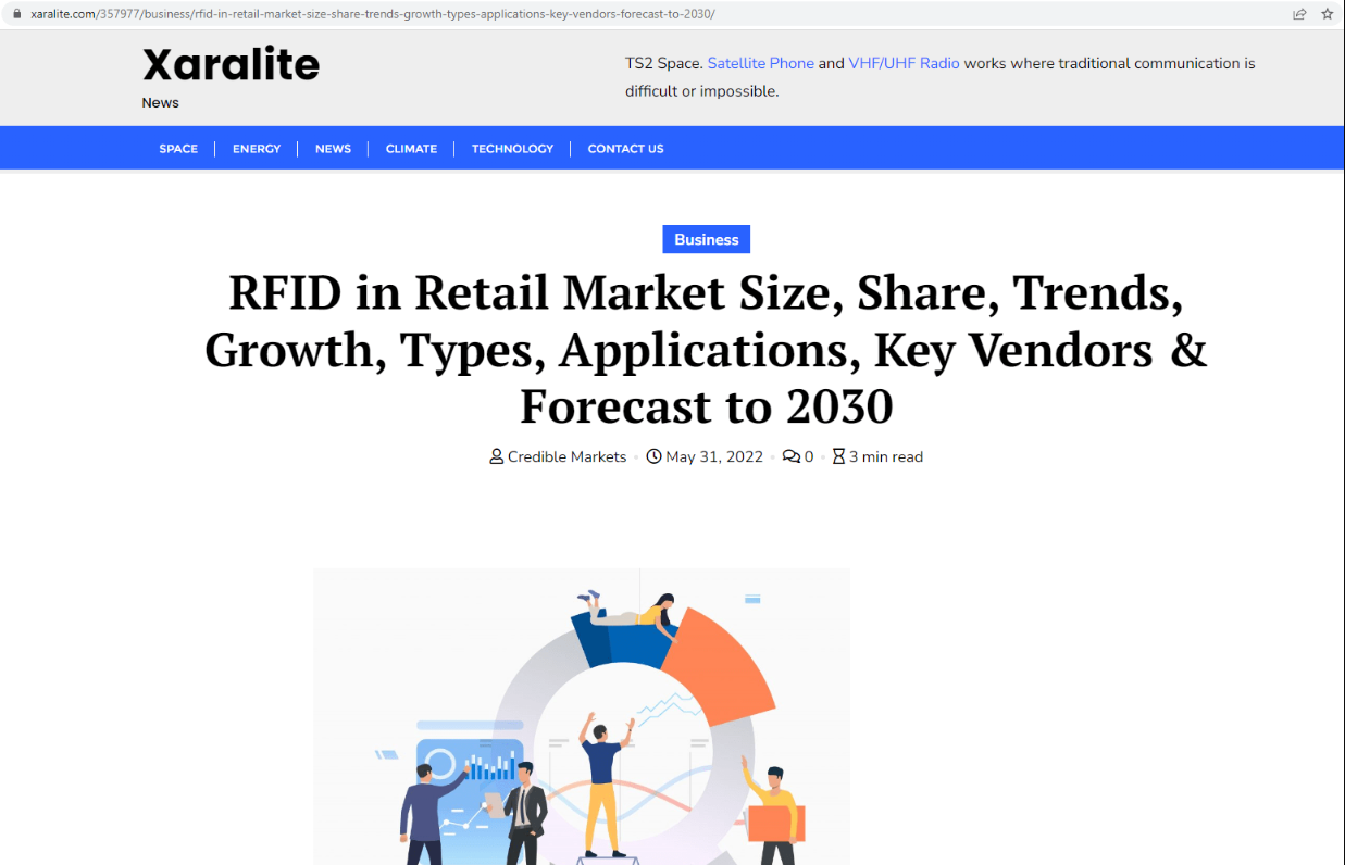 零售市场中的全球RFID研究报告