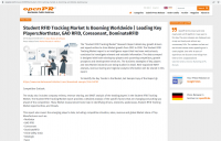 学生 RFID 跟踪市场在全球蓬勃发展 | 主要领先企业：Northstar、GAO RFID、Coresonant、DominateRFID