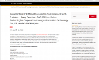 数据中心RFID市场按技术、增长推动因素预测 – Avery Dennison、GAO RFID公司、Zebra Technologies公司、Invengo信息技术有限公司、惠普等